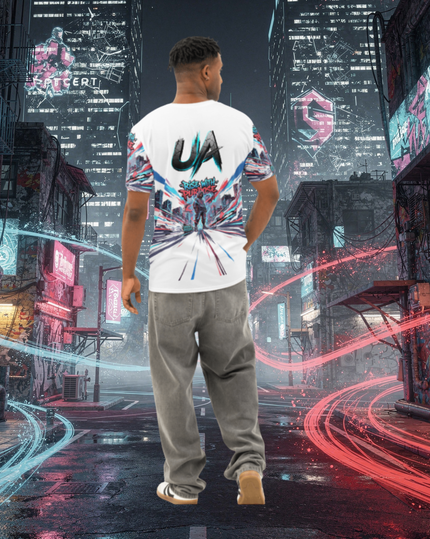 Urban Ascent — “Rise With Purpose” AOP Tee