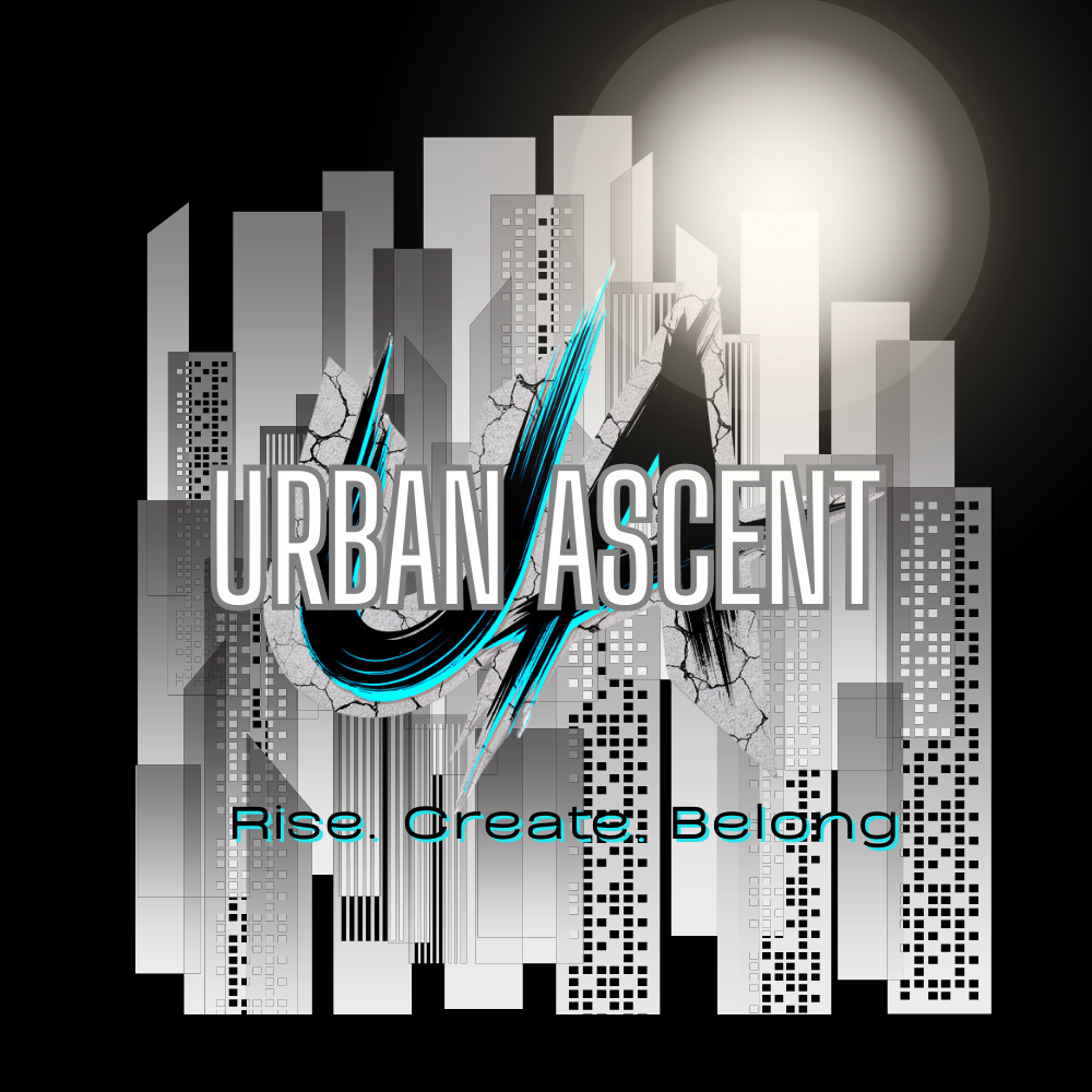 Minimal urban-style background with dark tones and soft golden light, suggesting a modern city atmosphere without any people or buildings.