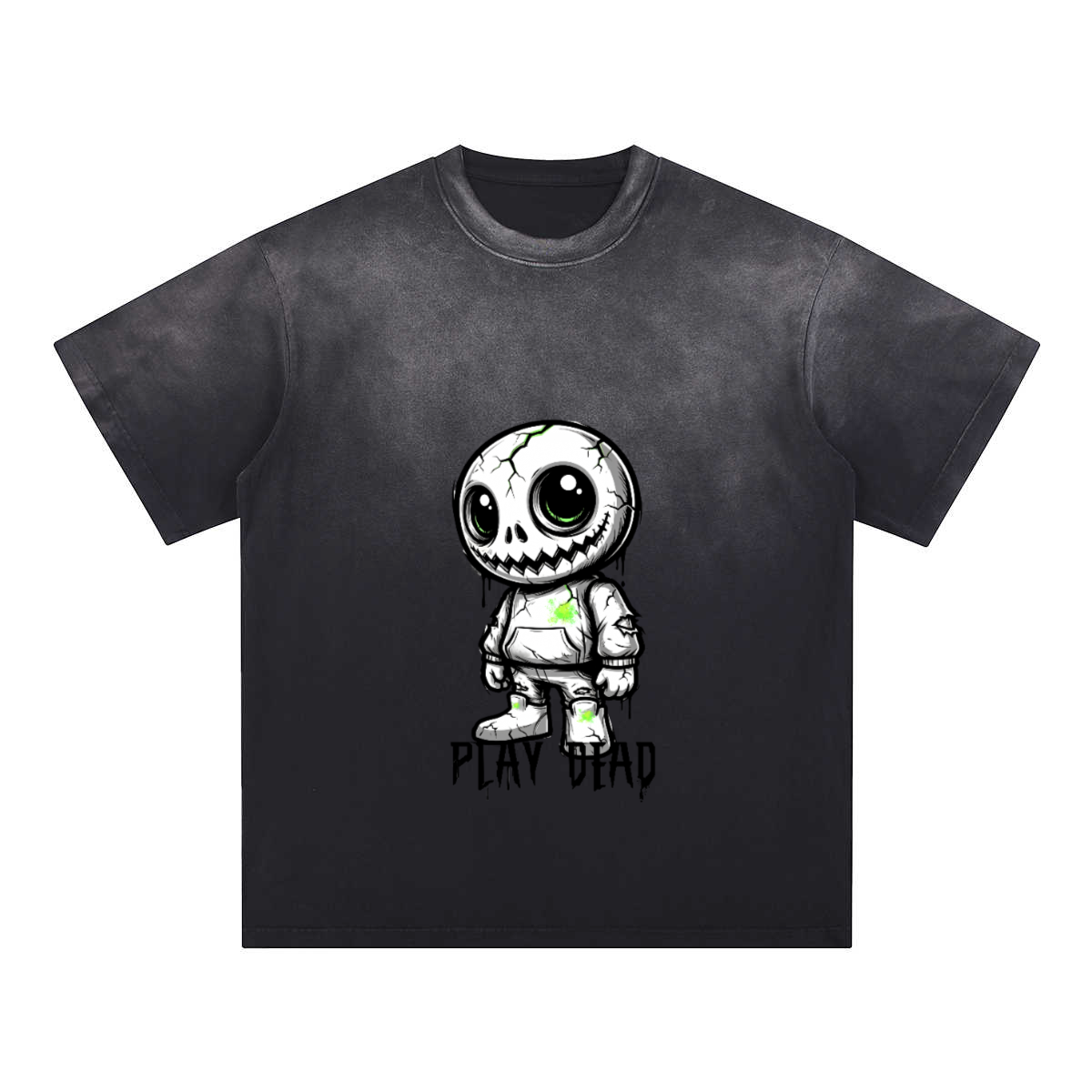 Play Dead — Unisex Washed Gradient T-Shirt | Urban Ascent Graphic Streetwear