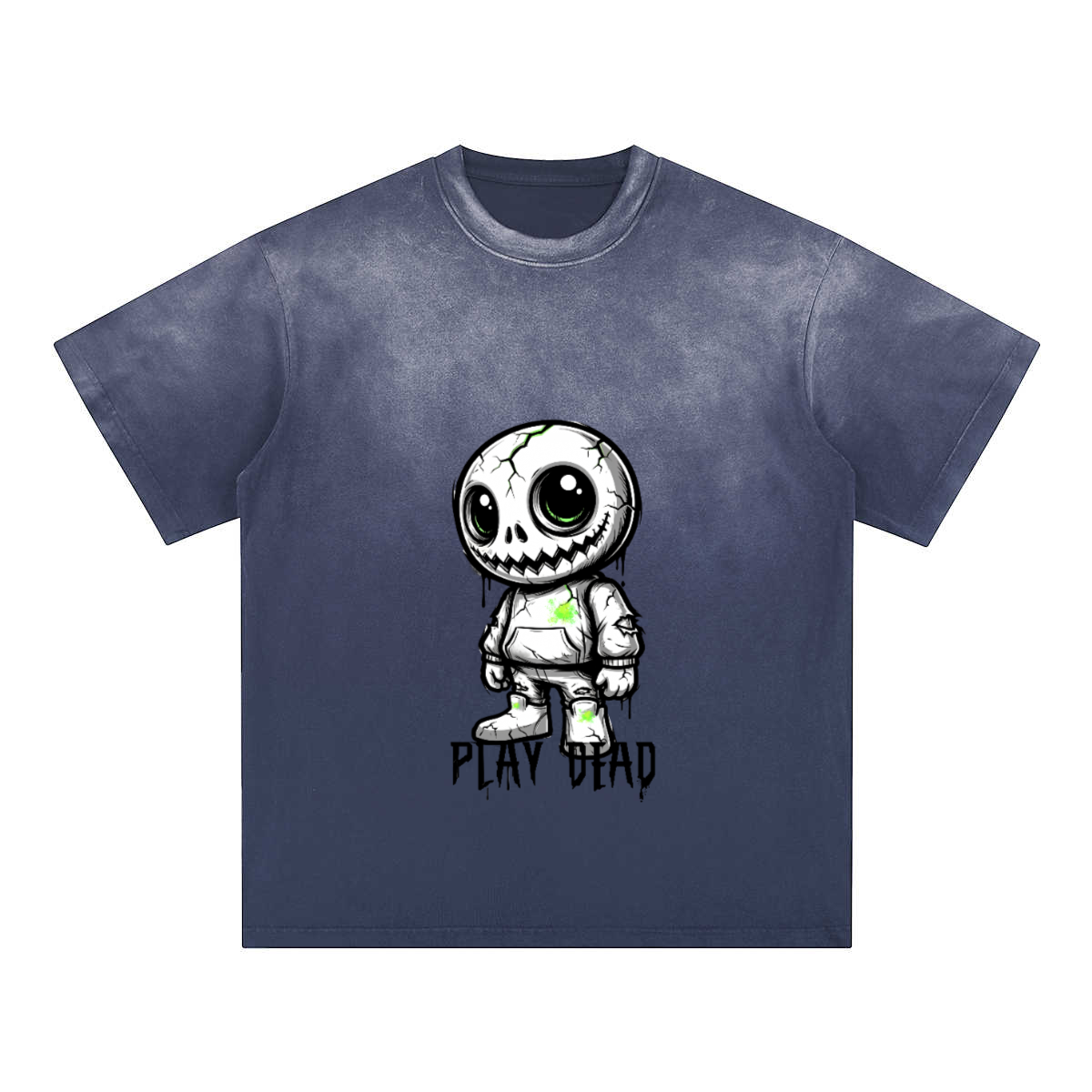 Play Dead — Unisex Washed Gradient T-Shirt | Urban Ascent Graphic Streetwear