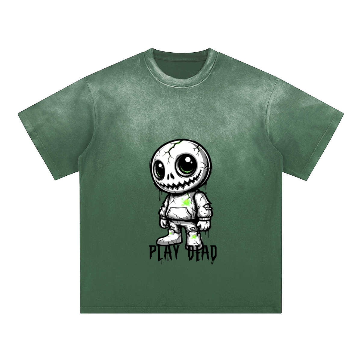 Play Dead — Unisex Washed Gradient T-Shirt | Urban Ascent Graphic Streetwear