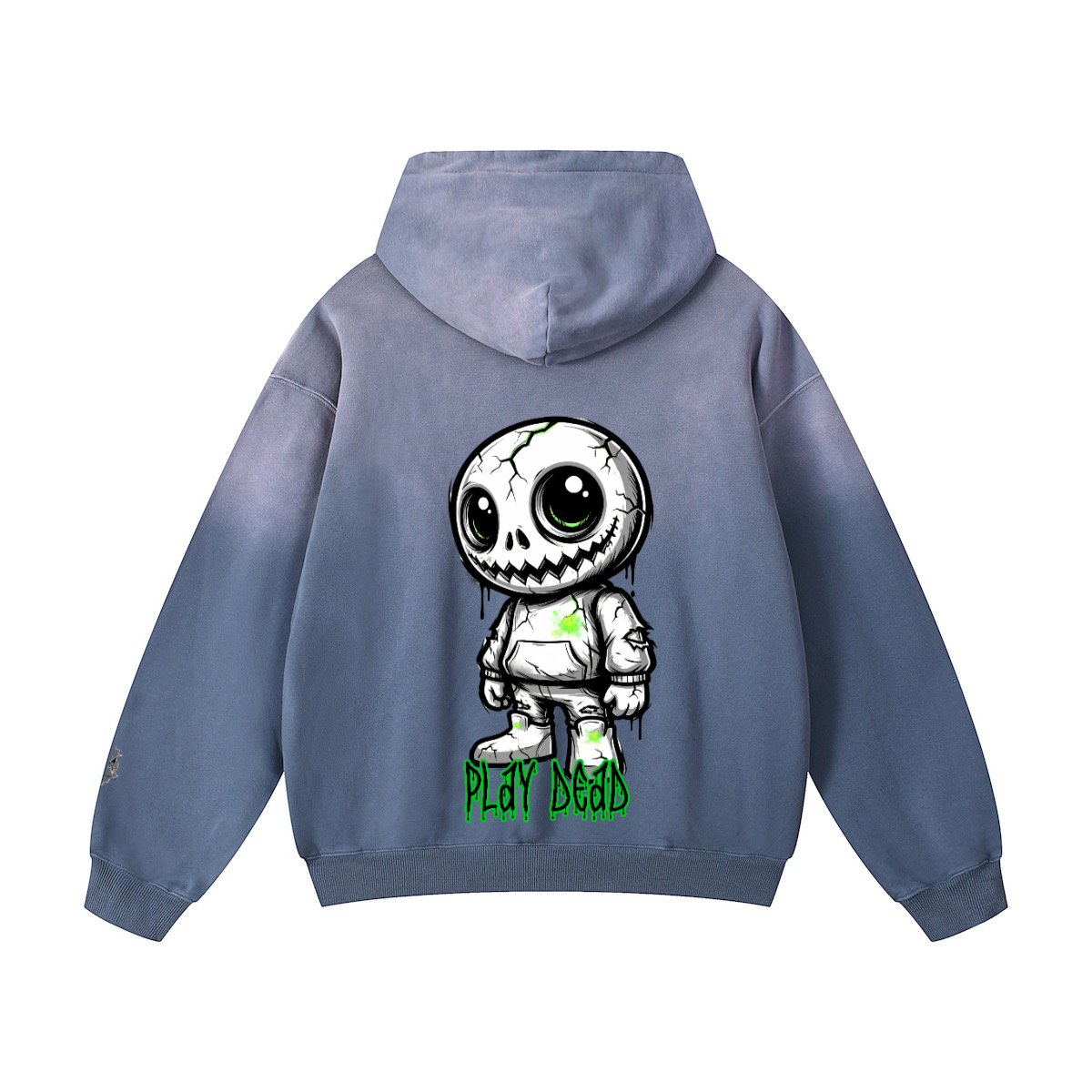 Psychabuns™ GlitchGrin Hoodie — Identity Fragmentation Edition