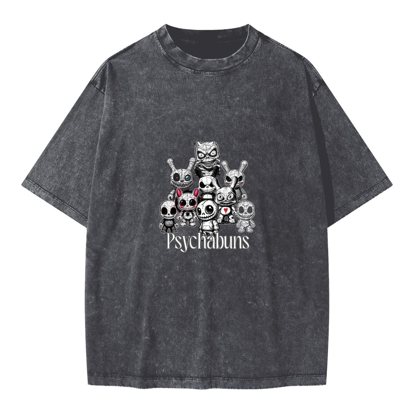 Psychabuns™ Redline T-Shirt — Deliberate Chaos Graphic Tee