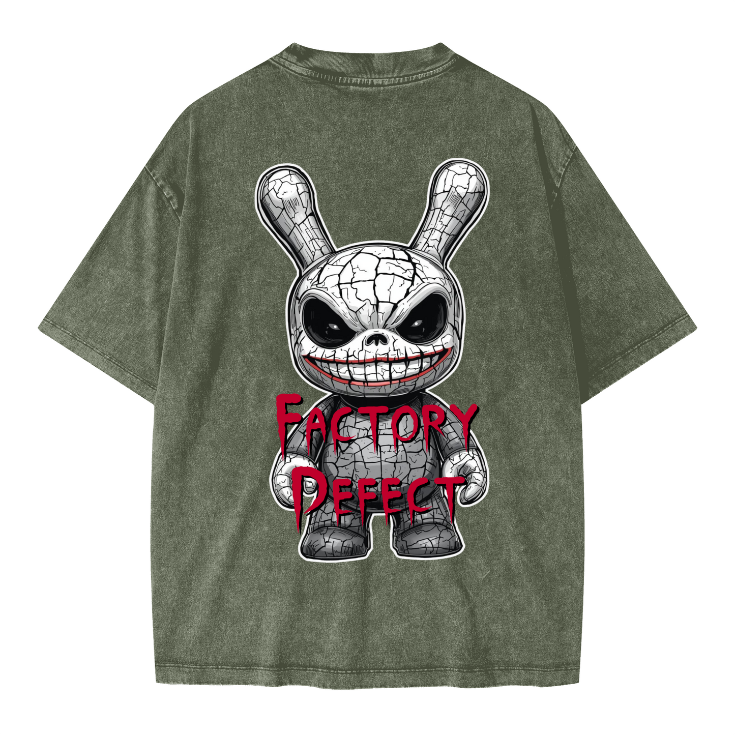 Psychabuns™ Redline T-Shirt — Deliberate Chaos Graphic Tee