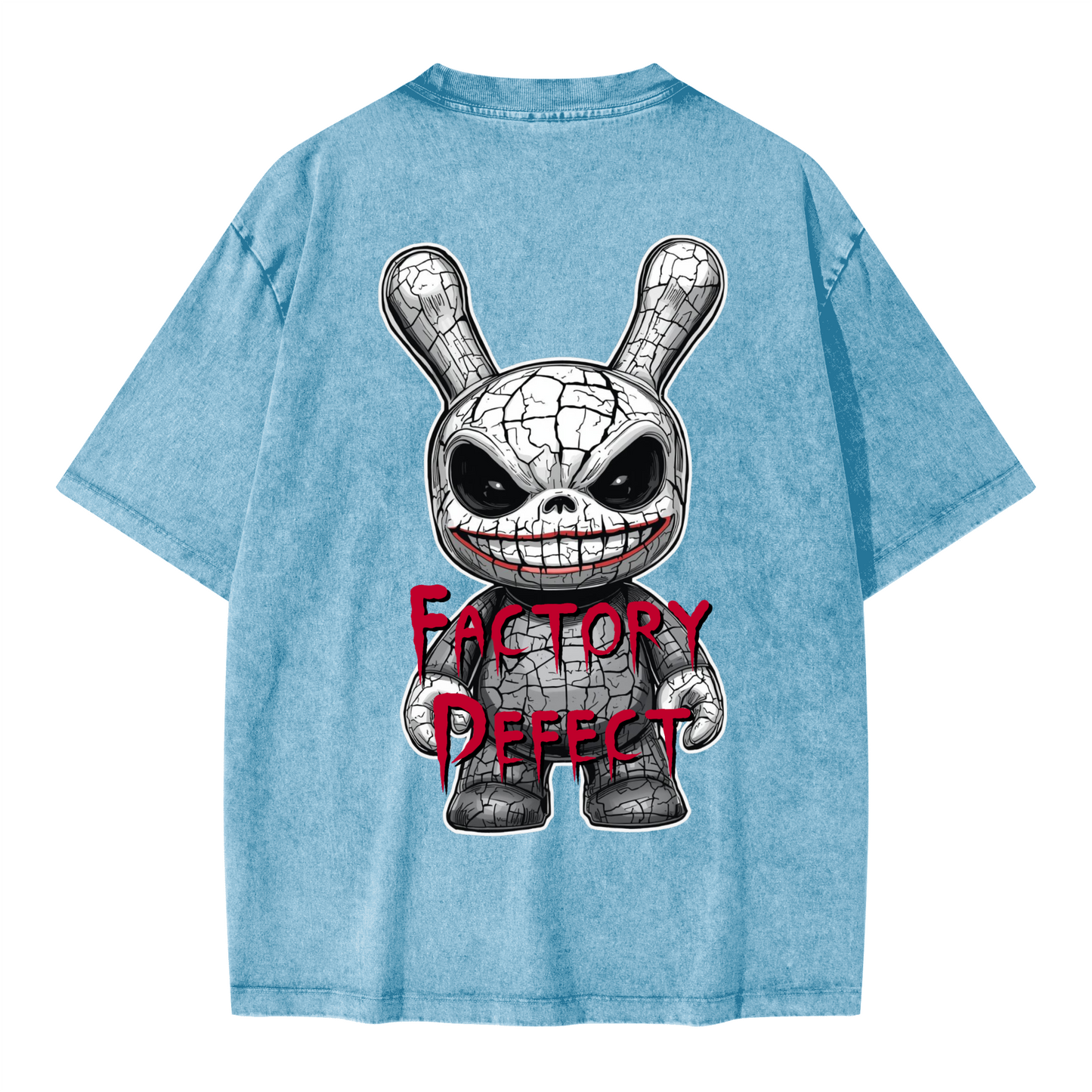 Psychabuns™ Redline T-Shirt — Deliberate Chaos Graphic Tee