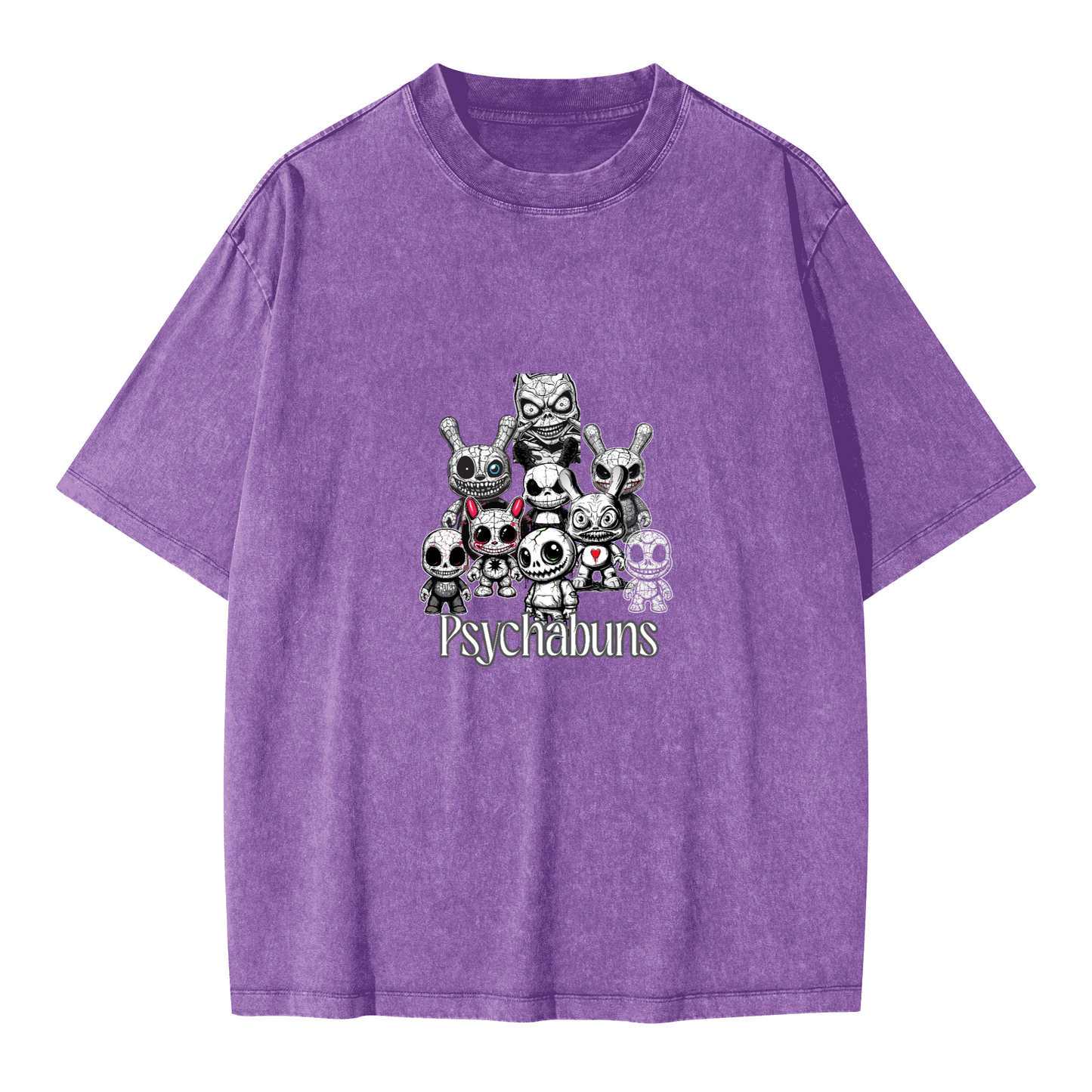 Psychabuns™ Redline T-Shirt — Deliberate Chaos Graphic Tee