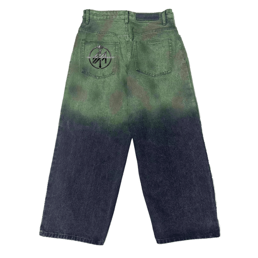 Echo Light- Unisex Aurora Loose Wide-leg Jeans