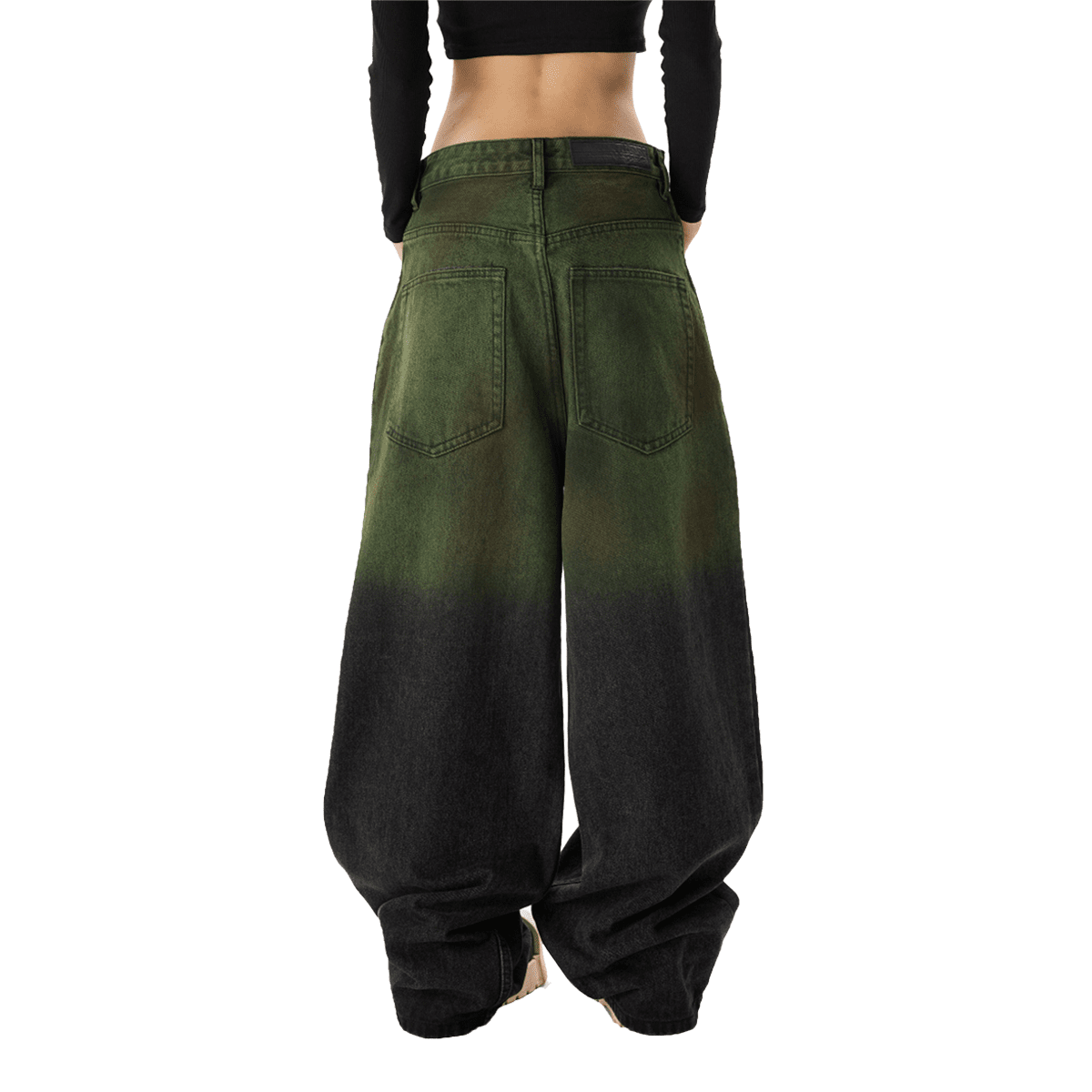 Echo Light- Unisex Aurora Loose Wide-leg Jeans