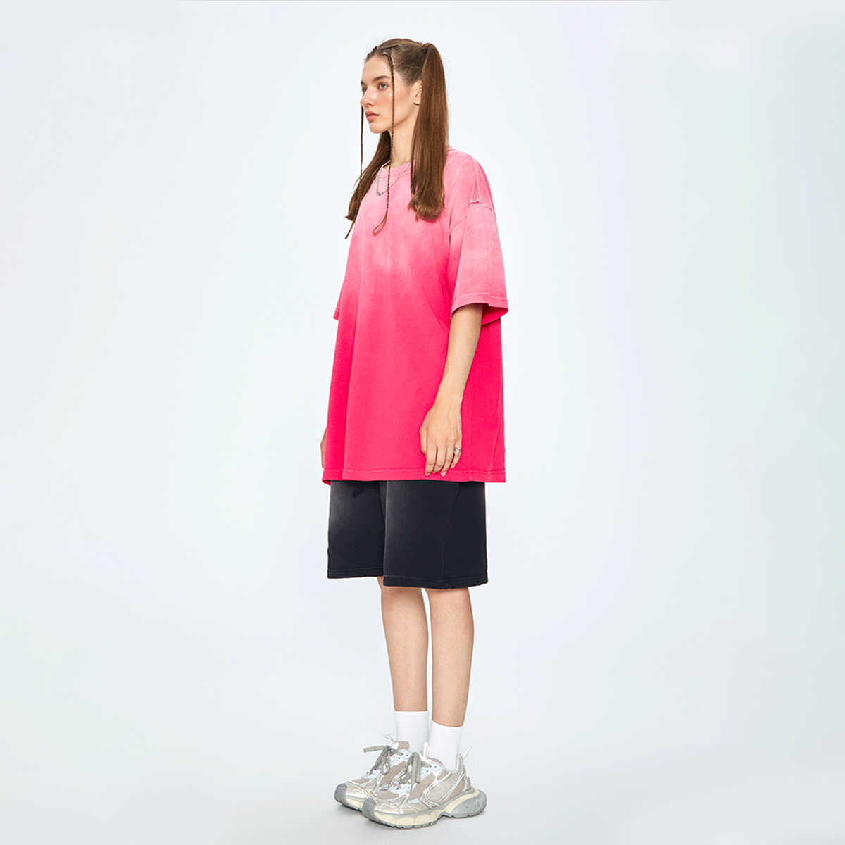 Play Dead — Unisex Washed Gradient T-Shirt | Urban Ascent Graphic Streetwear