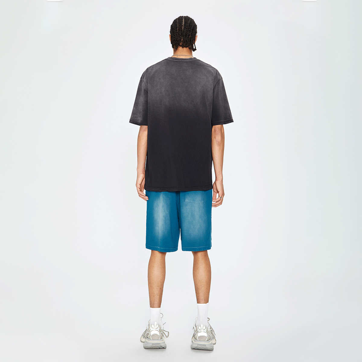 Play Dead — Unisex Washed Gradient T-Shirt | Urban Ascent Graphic Streetwear